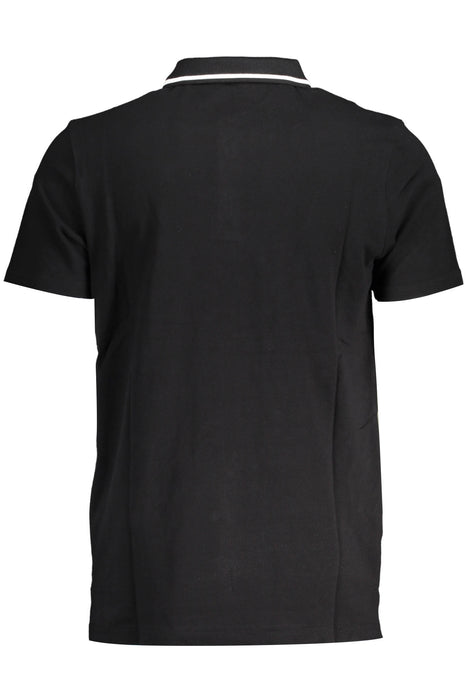 Fila Mens Black Short Sleeved Polo Shirt