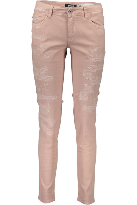 Just Cavalli Pink Woman Trousers