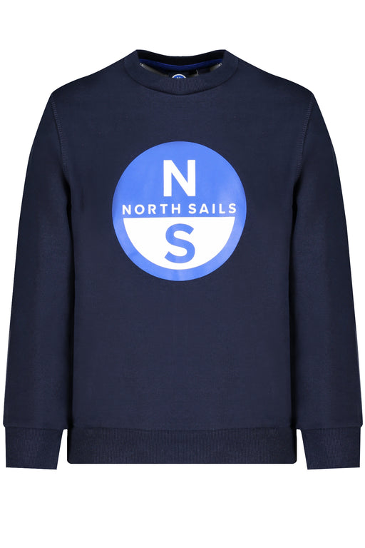 North Sails Blue Zipless Sweatshirt