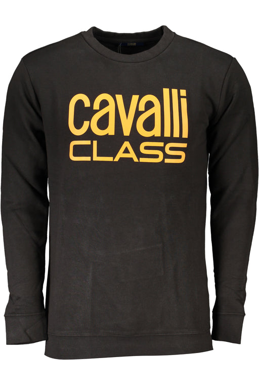 Cavalli Class Mens Black Zip-Out Sweatshirt